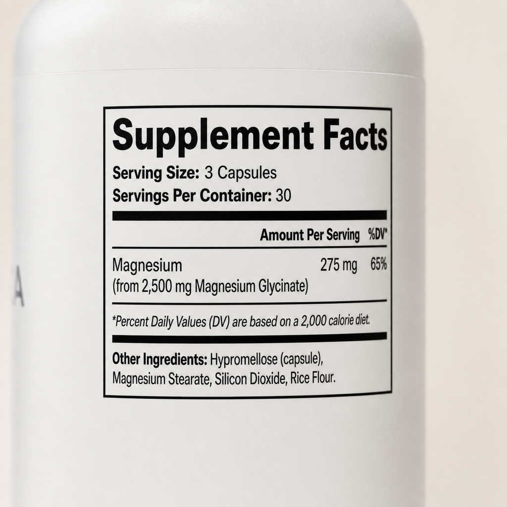 Magnesium Glycinate - By Reversa