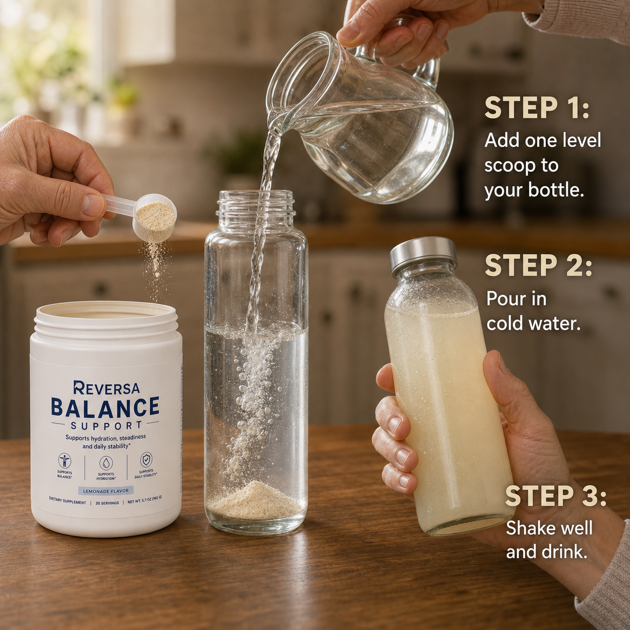 Reversa Balance Support